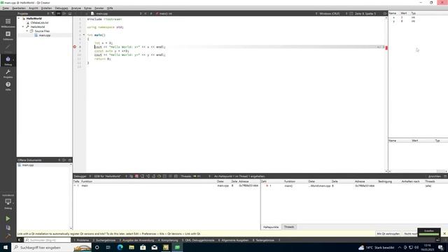 Qt Creator Setup mit GNU C++ Compiler unter Windows Teil 2 смотреть онлайн