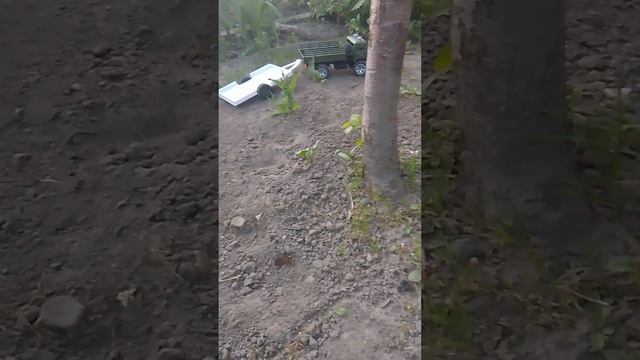 Самодельный прицеп для радиоуправляемой модели. #rccar смотреть онлайн