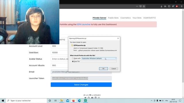 Tuto comment avoir un compte admin sur fortnite en 2020 (EZFN.Dev) смотреть онлайн