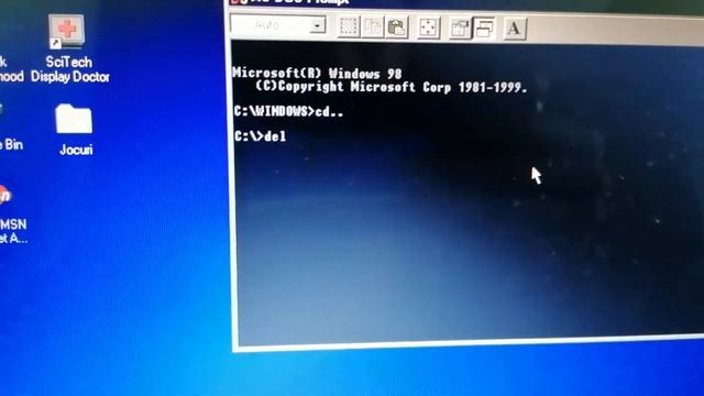 Sterg folderul WINDOWS (Windows 98) смотреть онлайн