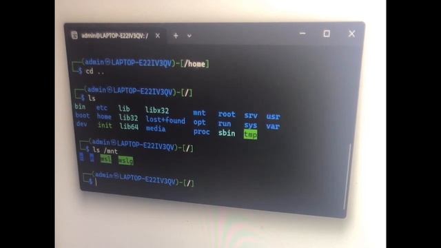 Linux WSL Navigate to Windows C drive in terminal - Windows 11 Minimal Kali смотреть онлайн