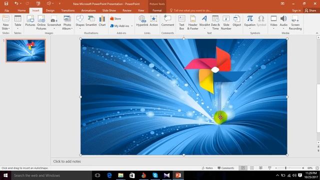 Tutorial Microsoft PowerPoint 2016 Presentation 3D Effect смотреть онлайн
