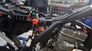 Инструкция по установке инжектора SVOD на мотоциклы с копией рамы KTM и ДВС ZS NC450S