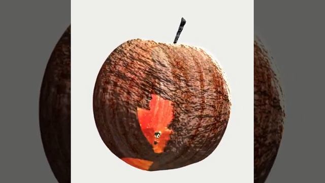 Bad Apple but it's on a Spinning Rotting Apple смотреть онлайн