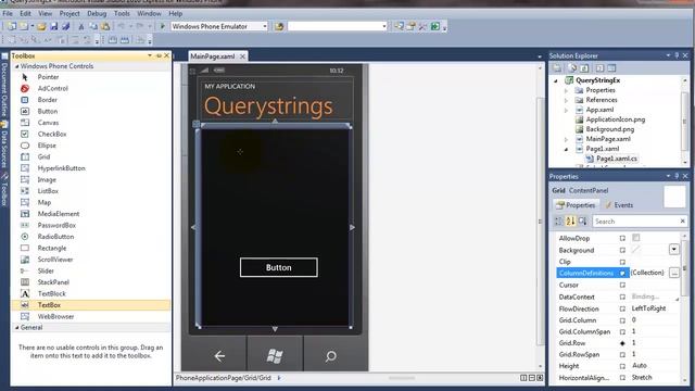 Query Strings in Win Phone 7.1 смотреть онлайн