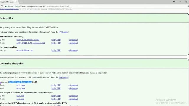 Connecting to Ubuntu Linux Machine through PUTTY SSH Client смотреть онлайн