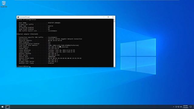 Windows Tutorial - Find Your Local IP Address (Windows 10) смотреть онлайн