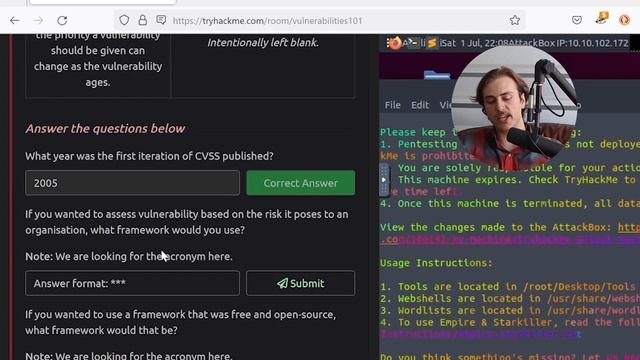 Vulnerabilities 101 - TryHackMe Junior Penetration Tester: 6.1 смотреть онлайн