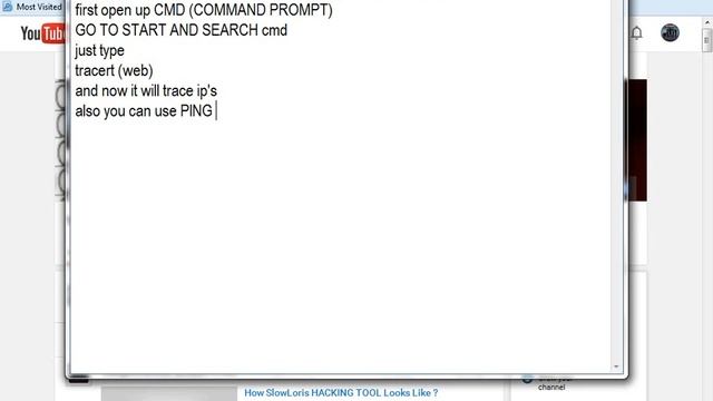 How To Trace IP Address With CMD ? смотреть онлайн