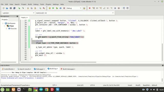 GTK GType Tutorial 07 смотреть онлайн