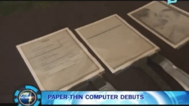 [One Global Village] - Paper-thin computer debuts смотреть онлайн