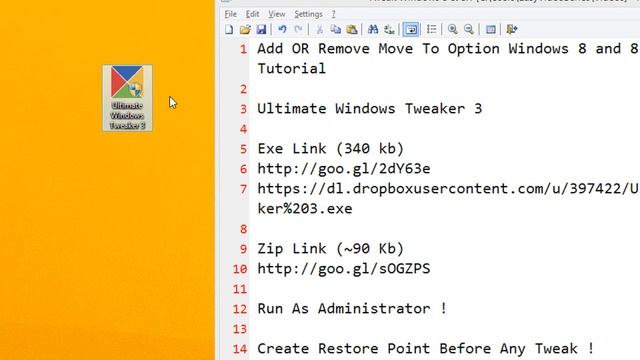 Add OR Remove Move To Option Windows 8 and 8 1 A Step by Step Tutorial смотреть онлайн