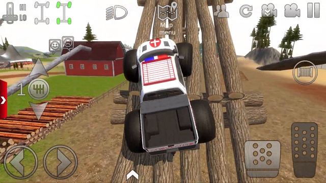 Offroad Outlaws Ambulance Monster Truck Driving Simulator #1 - Android IOS Gameplay смотреть онлайн