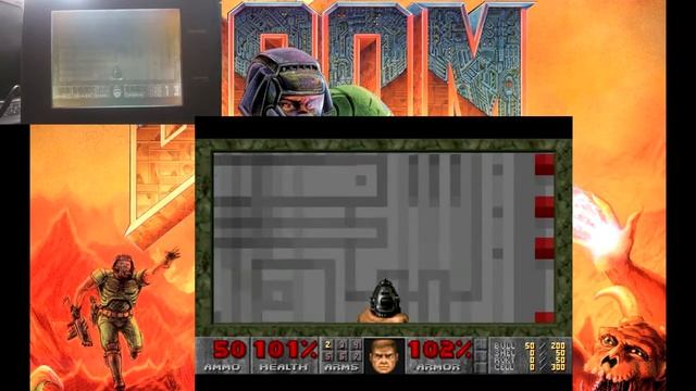 Compaq contura 400 - Running Doom in B/W - Retro Hardware смотреть онлайн