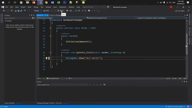 OOP1 Lesson 1 Windows Controls смотреть онлайн