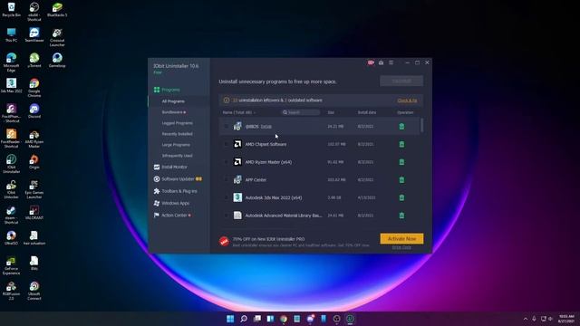 How to Completely Uninstall Apps and Unlock File Using Iobit Apps смотреть онлайн