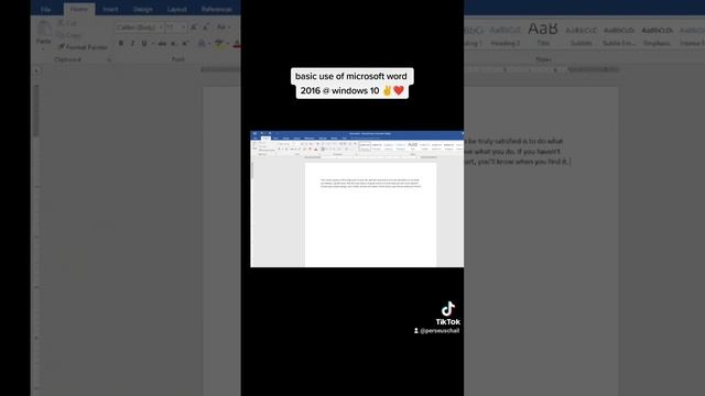 BASIC USE OF MICROSOFT WORD IN WINDOWS 10 смотреть онлайн