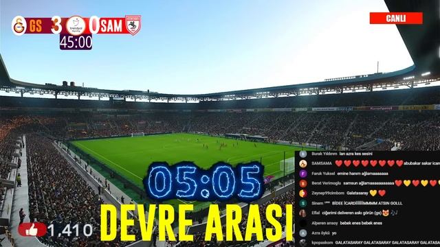 GALATASARAY SAMSUNSPOR MAÇI CANLI İZLE смотреть онлайн