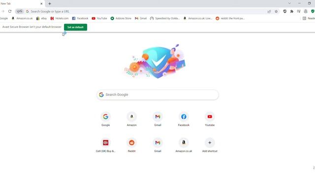 New Tab Avast Secure Browser 2022 04 12 19 06 00 смотреть онлайн