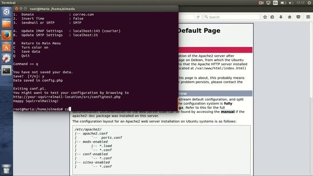 smtp ubuntu смотреть онлайн