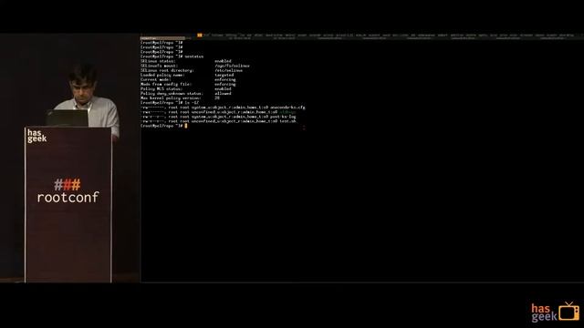 Living with SELinux:Toshaan Bharvani смотреть онлайн