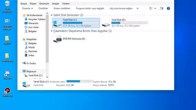 Windows 7 ye Windows 10 Nasıl Yüklenir Bitti.. (Part -3) смотреть онлайн