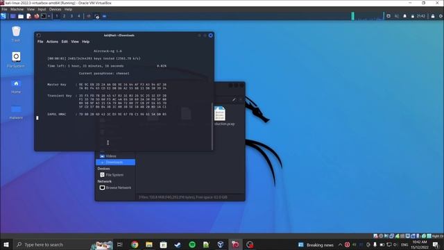 Practical Excercise 3 | Aircrack-ng and Wireshark смотреть онлайн