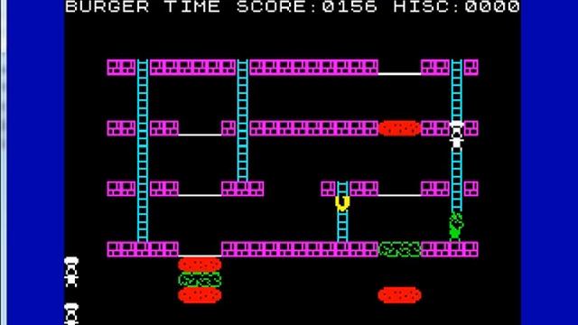 Burger Time - ZX Spectrum - emulador ZXMAK2 v2.6.1.8 beta - probado Windows 7 x64 смотреть онлайн
