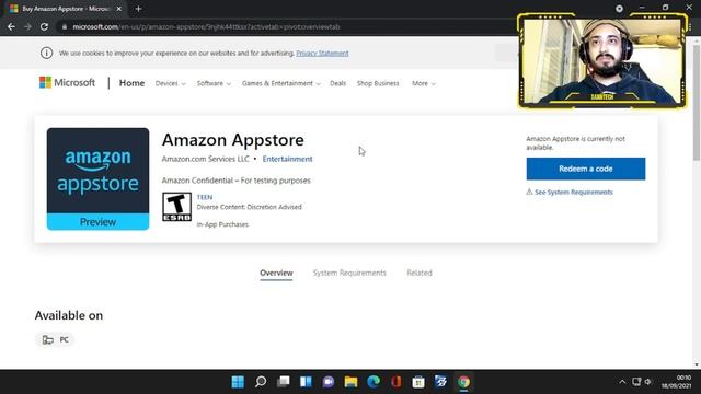 Amazon Appstore já aparece na loja do windows 11 |Logo vamos rodar app android! смотреть онлайн