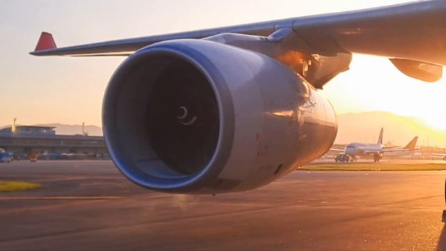 Airbus A330-200 Rolls-Royce Trent 700 Engine Test