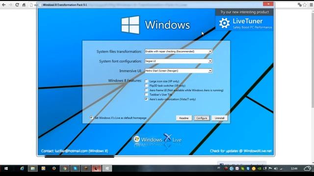 Como colocar a aparencia de windows 8 em um windows 7 смотреть онлайн