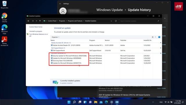 How to View a List of Installed Windows 11 Updates смотреть онлайн