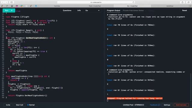 MaxFlights In Air - Sliding Window Approach смотреть онлайн