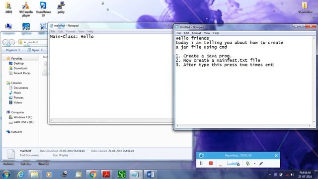 How to create and run the jar file смотреть онлайн