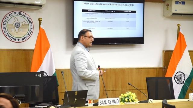 Indian Institute of Public Administration Session on Security Monitoring & Incident Response смотреть онлайн