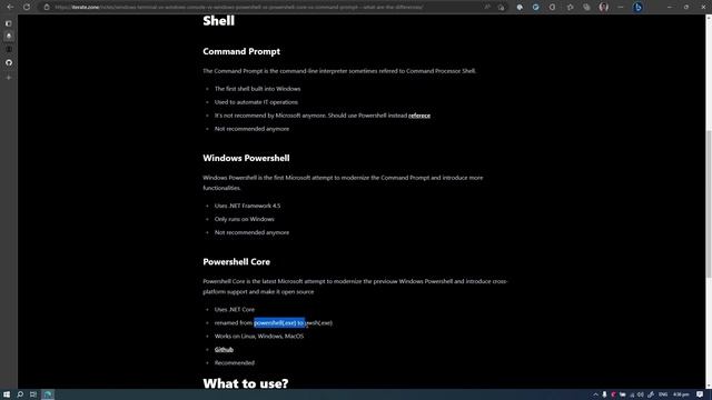 Windows Terminal vs Windows Console vs Windows Powershell vs Powershell Core vs Command Prompt смотреть онлайн