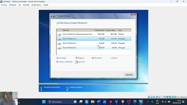 Creación de una máquina virtual en VirtualBox y Instalación de Windows 7 Lite (Pantalla 01, 02, 03) смотреть онлайн