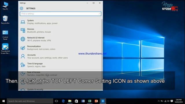 Windows 10 Tutorial - Placing Control Panel Icon on Desktop смотреть онлайн