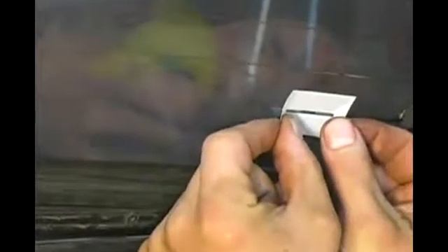 Installing Stencil for Defroster Repair смотреть онлайн