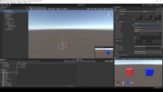 Unity UI Tutorial: Change Background (camera) смотреть онлайн