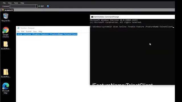 How to enable Telnet on Windows PC ? Telnet Client | Windows10 |Telnet UDP/TCP смотреть онлайн
