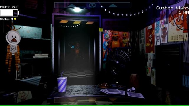 Another FNaF Fangame: Open Source Custom Night: The Main Show смотреть онлайн