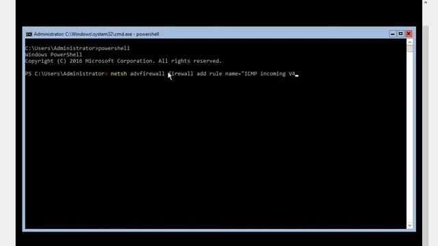 2021 Allow ICMP windows server core 2016 смотреть онлайн