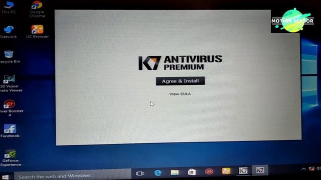 How to Install K7 Antivirus It Amazing||by motion sensor смотреть онлайн