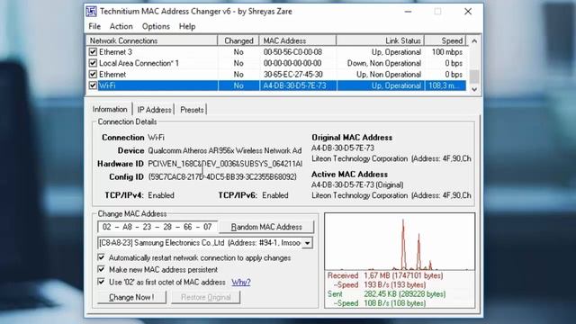 How to Change MAC Address PC смотреть онлайн