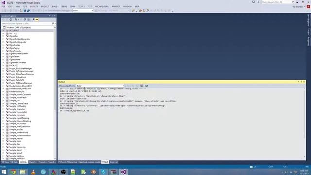 Building OGRE3D from scratch (from repository) смотреть онлайн