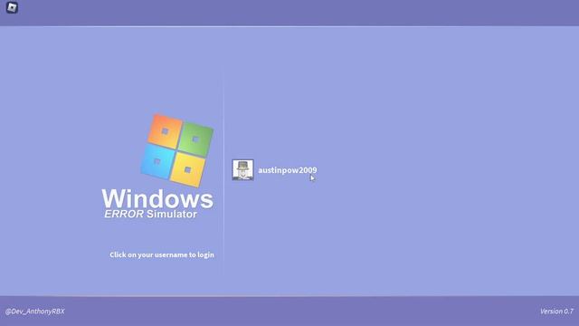 Windows Error Simulator Roblox part 87 смотреть онлайн