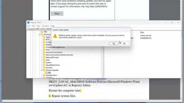 Fix Windows Update Error 0x8024401c