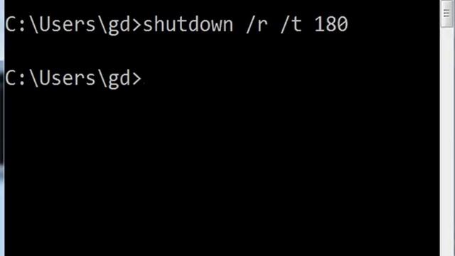 Shutdown Command with parameters... смотреть онлайн