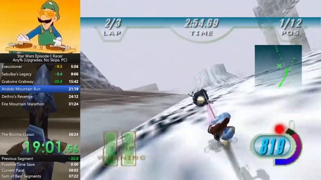 (38:01.78) Star Wars Episode I: Racer - Any% (Upgrades) смотреть онлайн